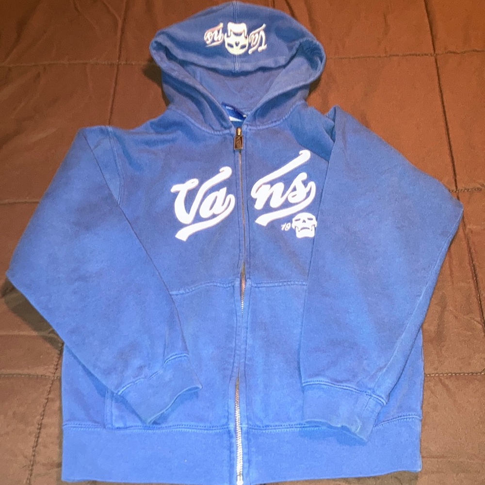 Boys Vans zip up hoodie